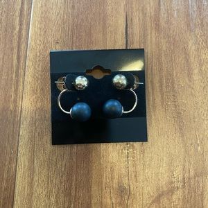 Ear jacket earrings